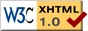 W3C - XHTML 1.0 VALIDATED