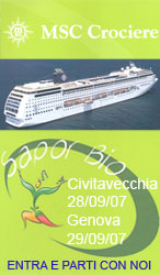 MSC CROCIERE E LA CROCIERA DEL SAPOR BIO